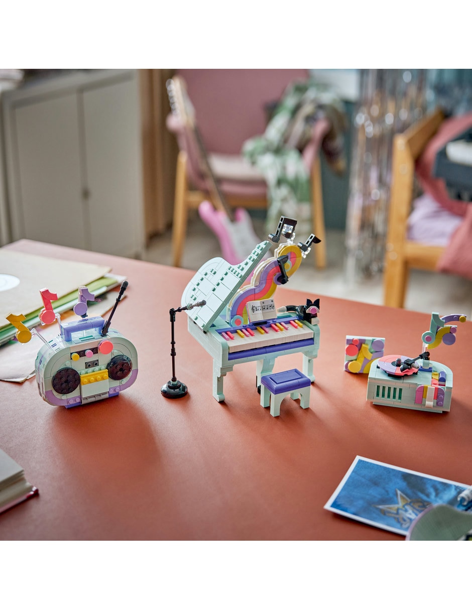 Creator Piano Musical Decorativo con Gato 31392