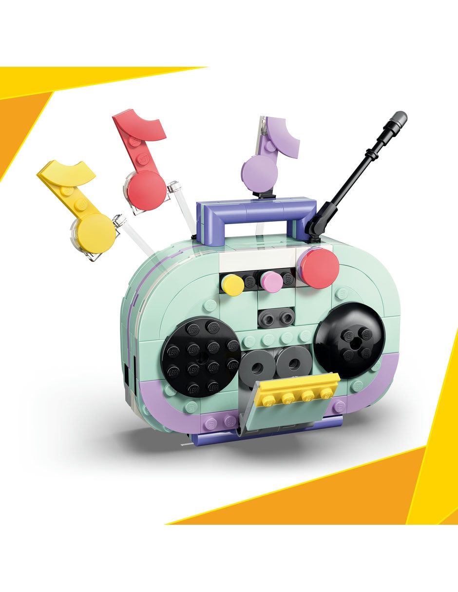 Creator Piano Musical Decorativo con Gato 31392 7