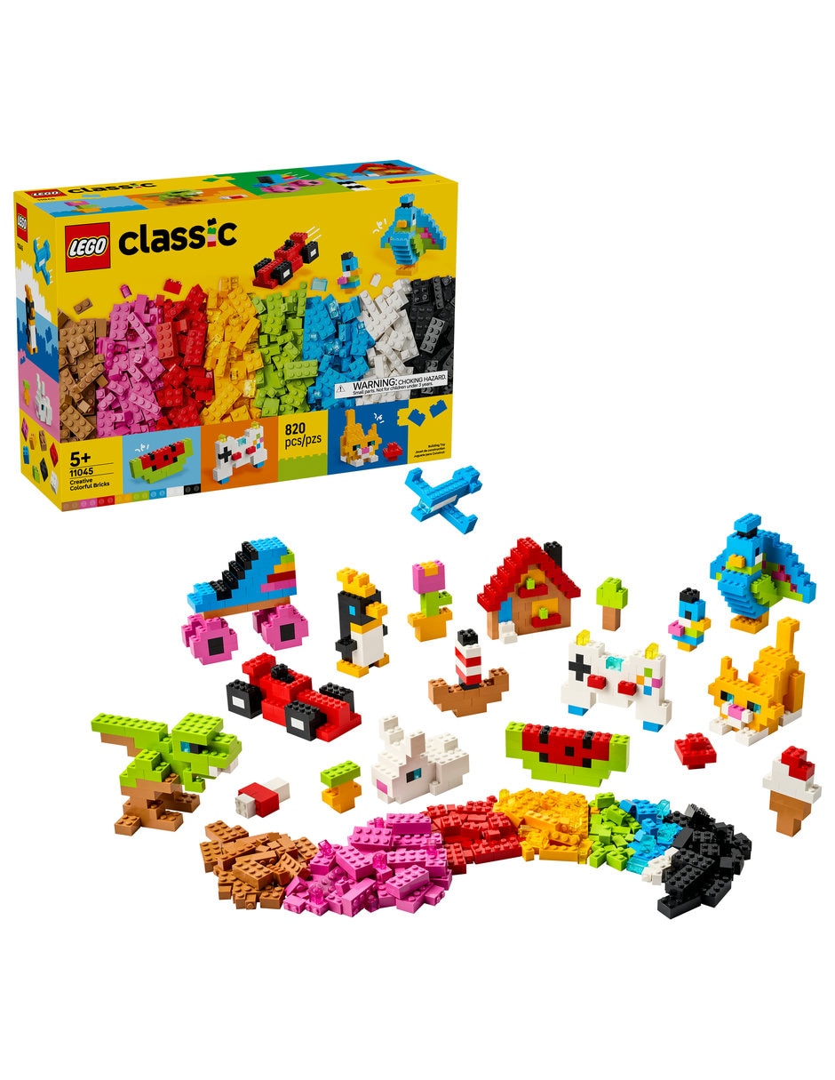 Classic Bricks Creativos a Todo Color 11045 1