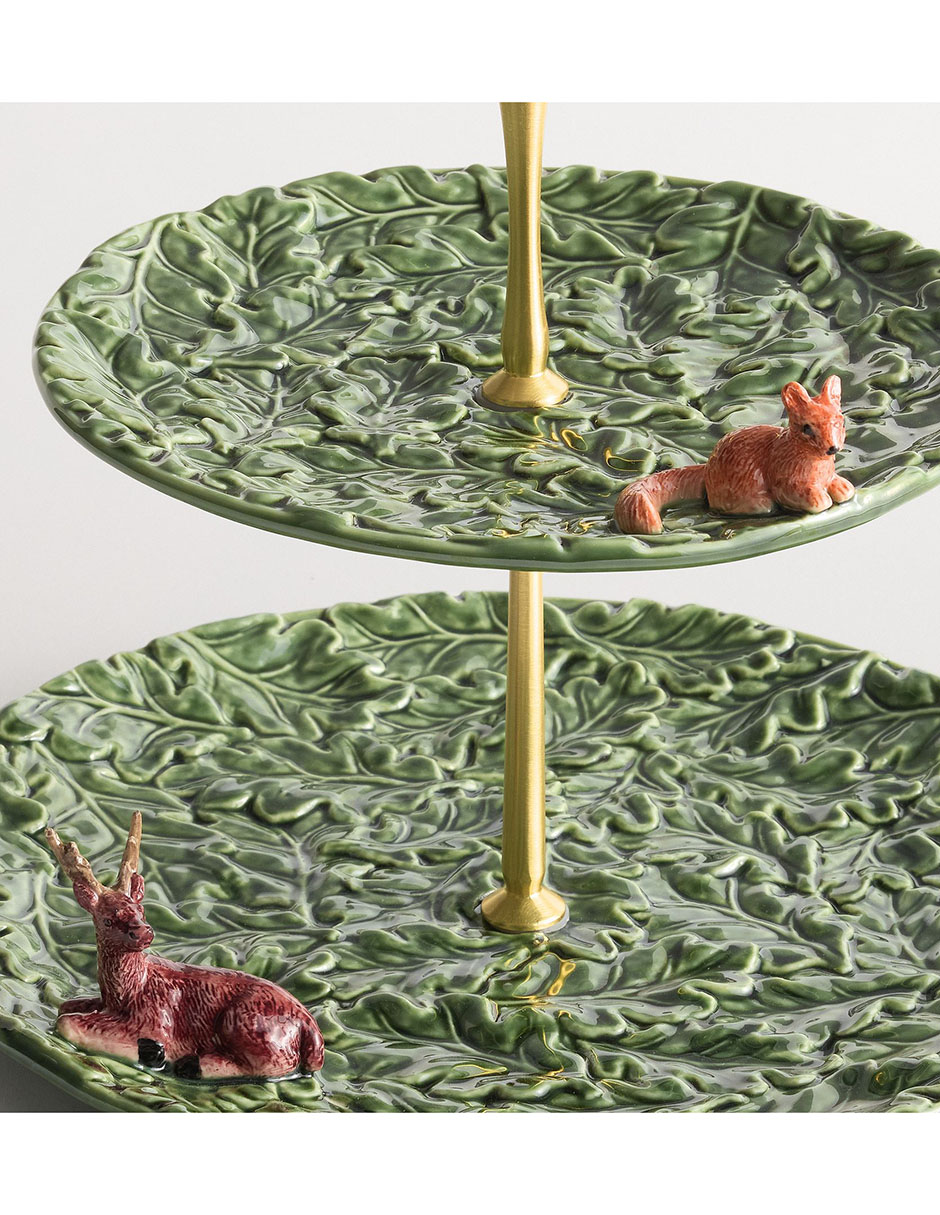 Base con niveles fantastical forest serveware 3