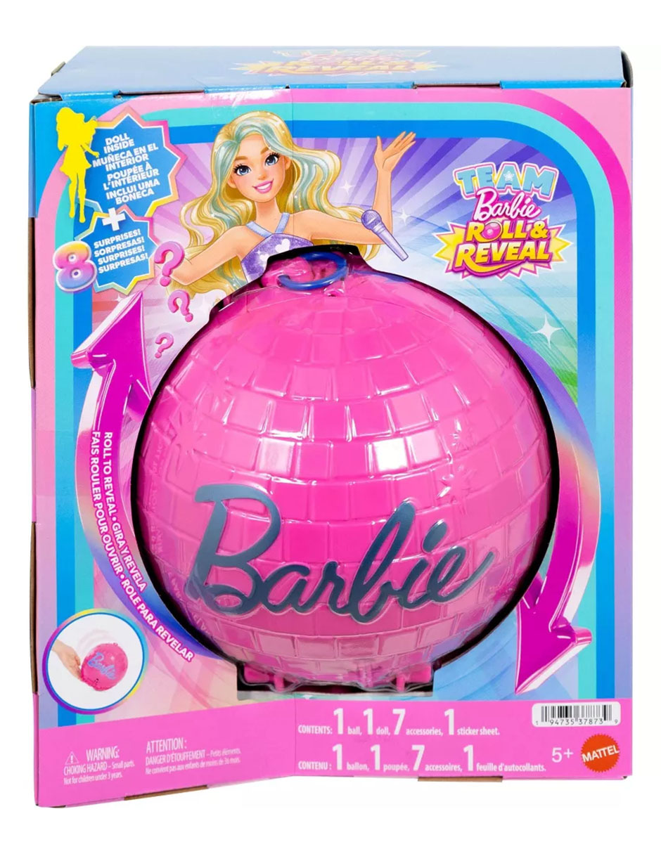 Muñeca Barbie Roll & Reveal