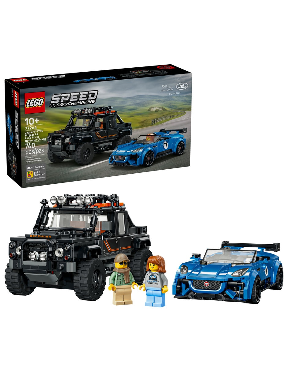 Speed Champions Jaguar Project 7 y Land Rover Defender 77264 77264 Speed Champions 1