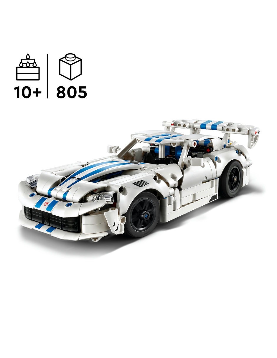 Technic auto deportivo dodge viper GTS-R 42234 6