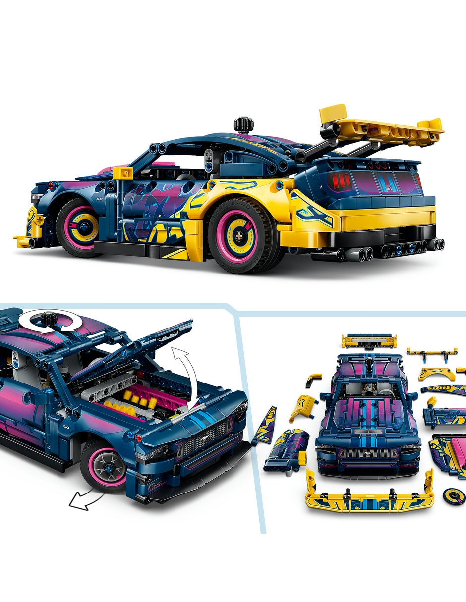 Technic Taller de Tuning: Auto Ford Mustang GT 42236 42236 Technic 8