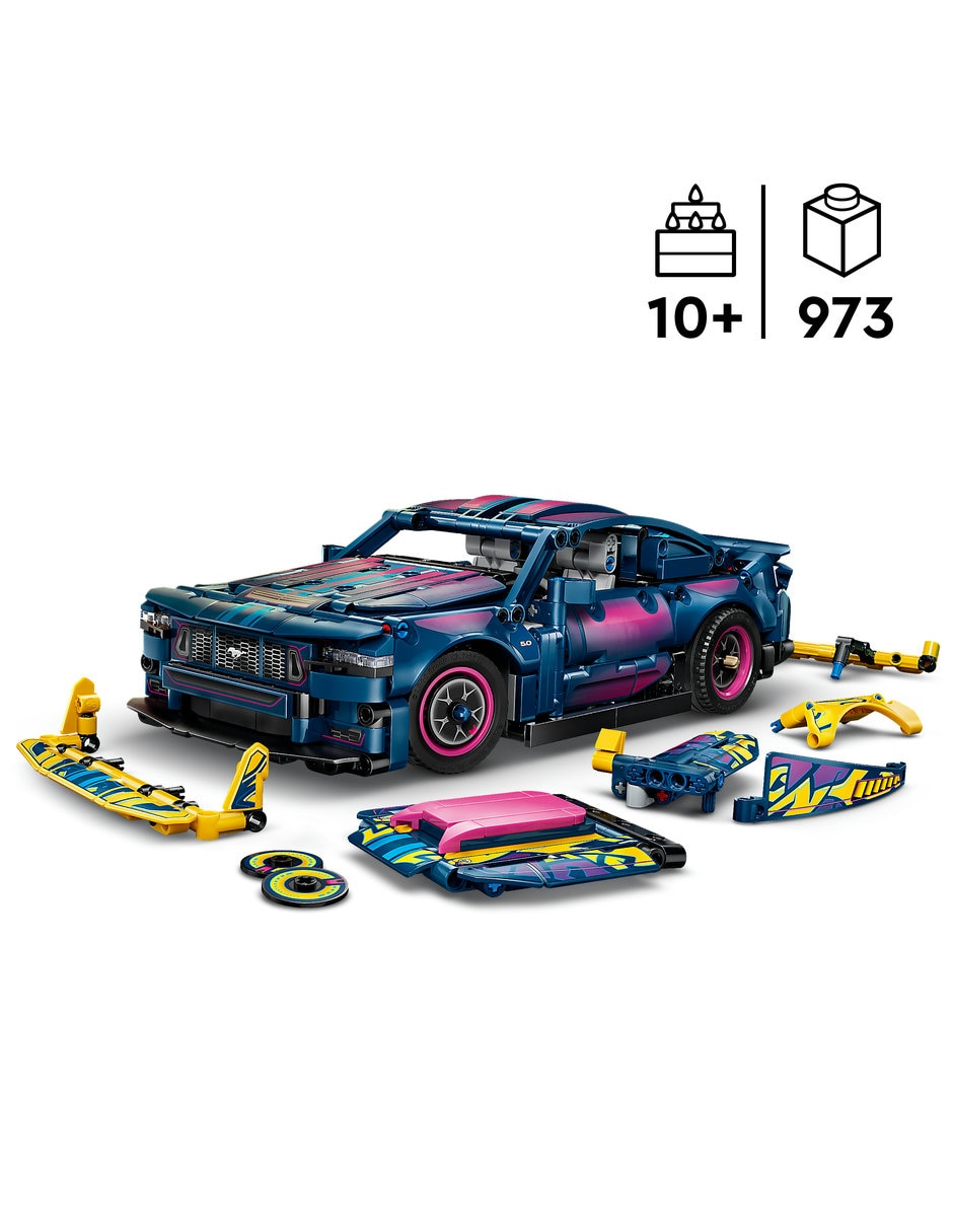 Technic Taller de Tuning: Auto Ford Mustang GT 42236 42236 Technic 9