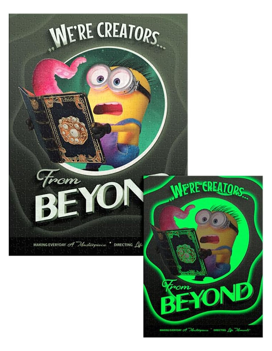 Rompecabezas Minions Glow in the Dark 500 piezas 1