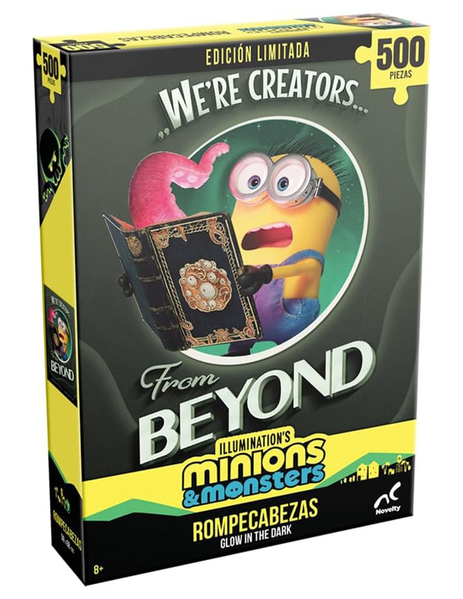 Rompecabezas Minions Glow in the Dark 500 piezas 4