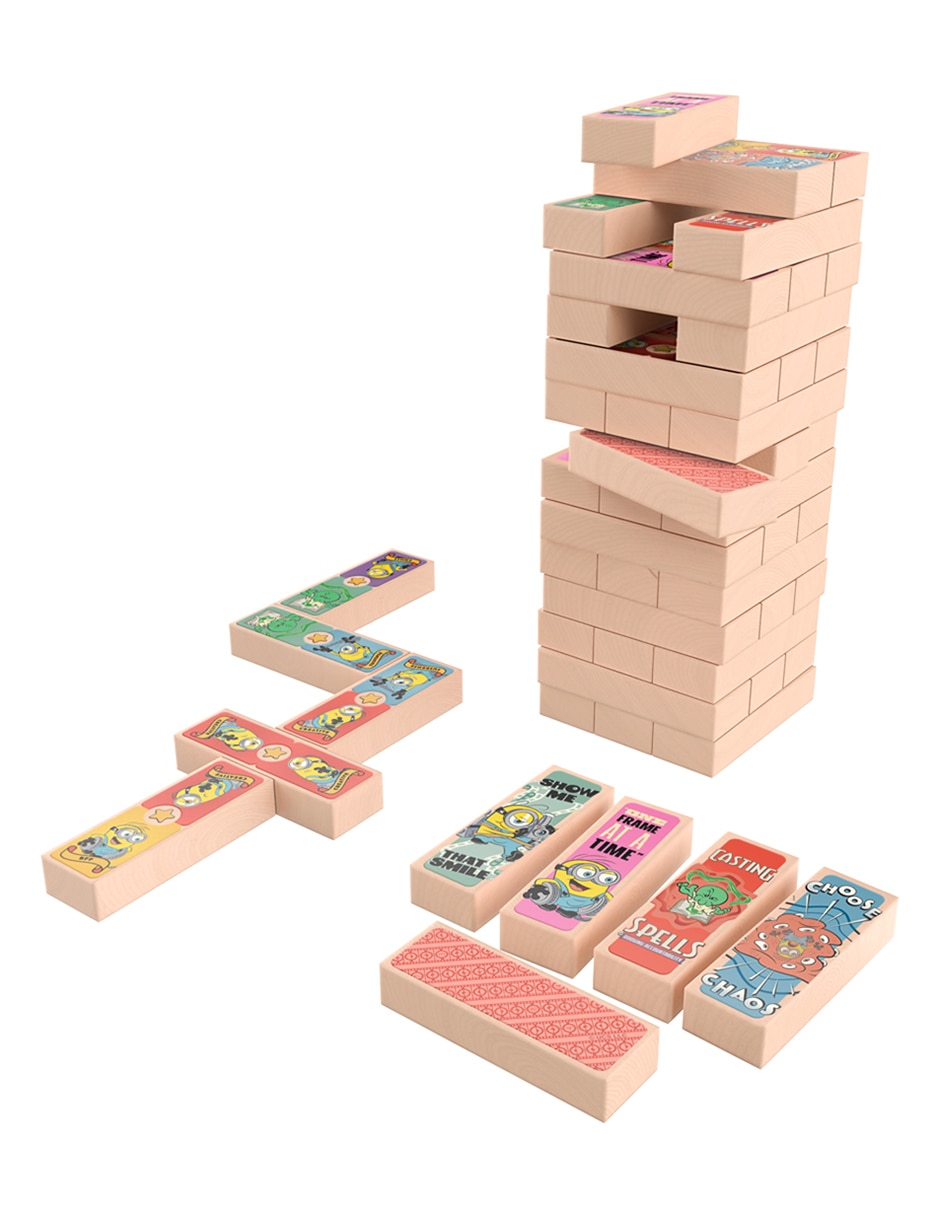 torre de madera 3 en 1 minions and monsters Minions Novelty 4