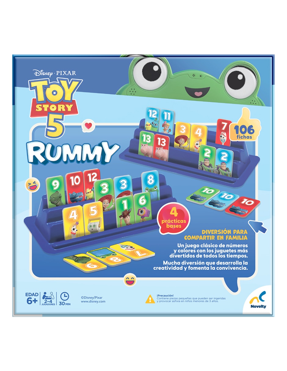 Juego de mesa Rummy Toy Story 3