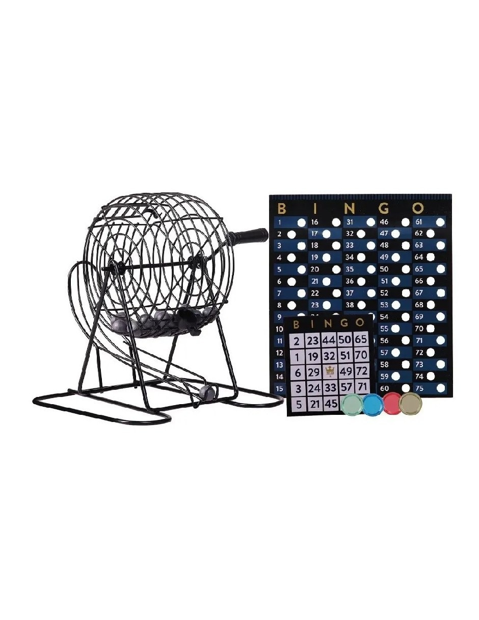 Juego de bingo metálico juegos de mesa