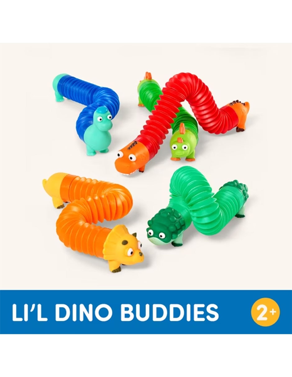 Set de tubos sensoriales Dinosaurios 5