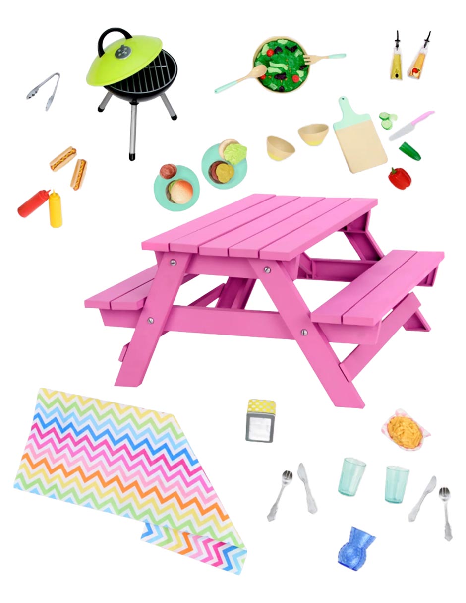Set table Picnic Set table Picnic