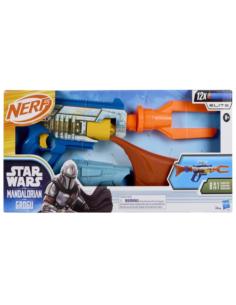 Lanzadardos NERF The Mandalorian & Grogu Bláster del Mandaloriano