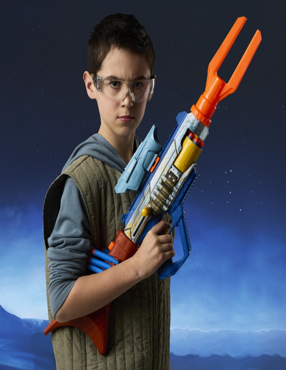 Lanzadardos NERF The Mandalorian & Grogu Bláster del Mandaloriano