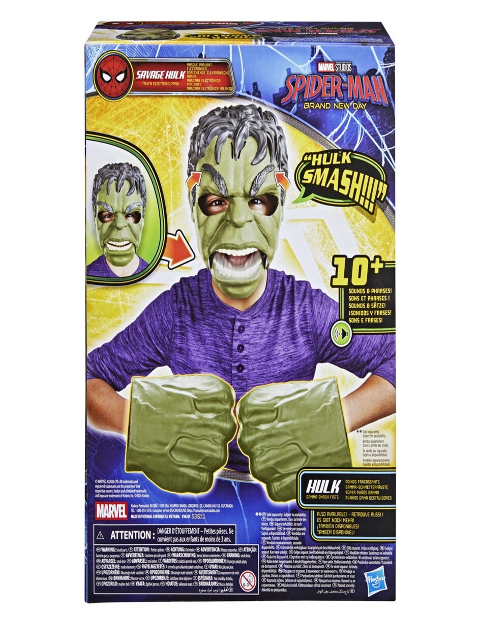 Máscara Aire Libre y Deporte Hulk con sonido 9