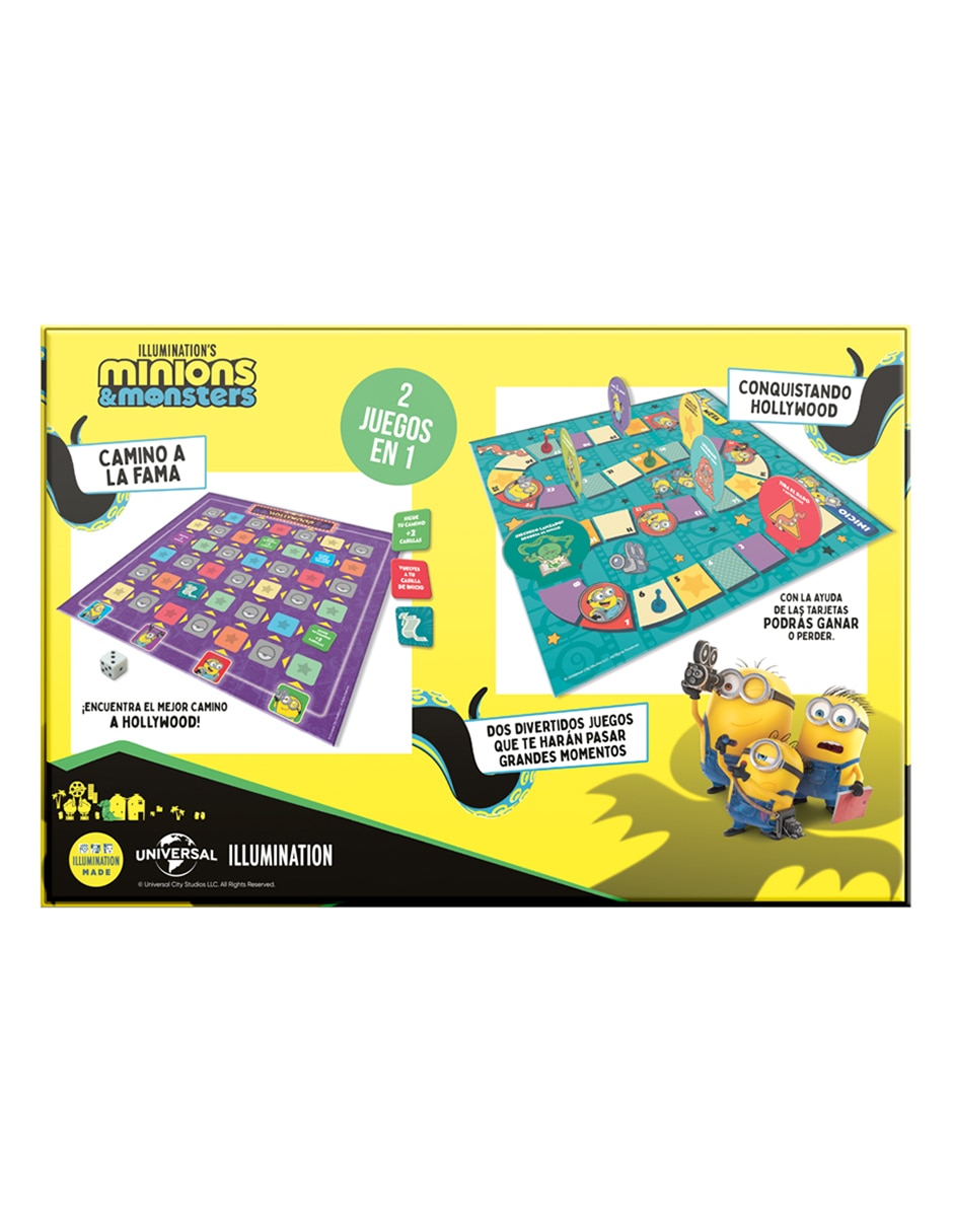Set de juegos 2 en 1 Minions and Monsters Juegos de mesa 3