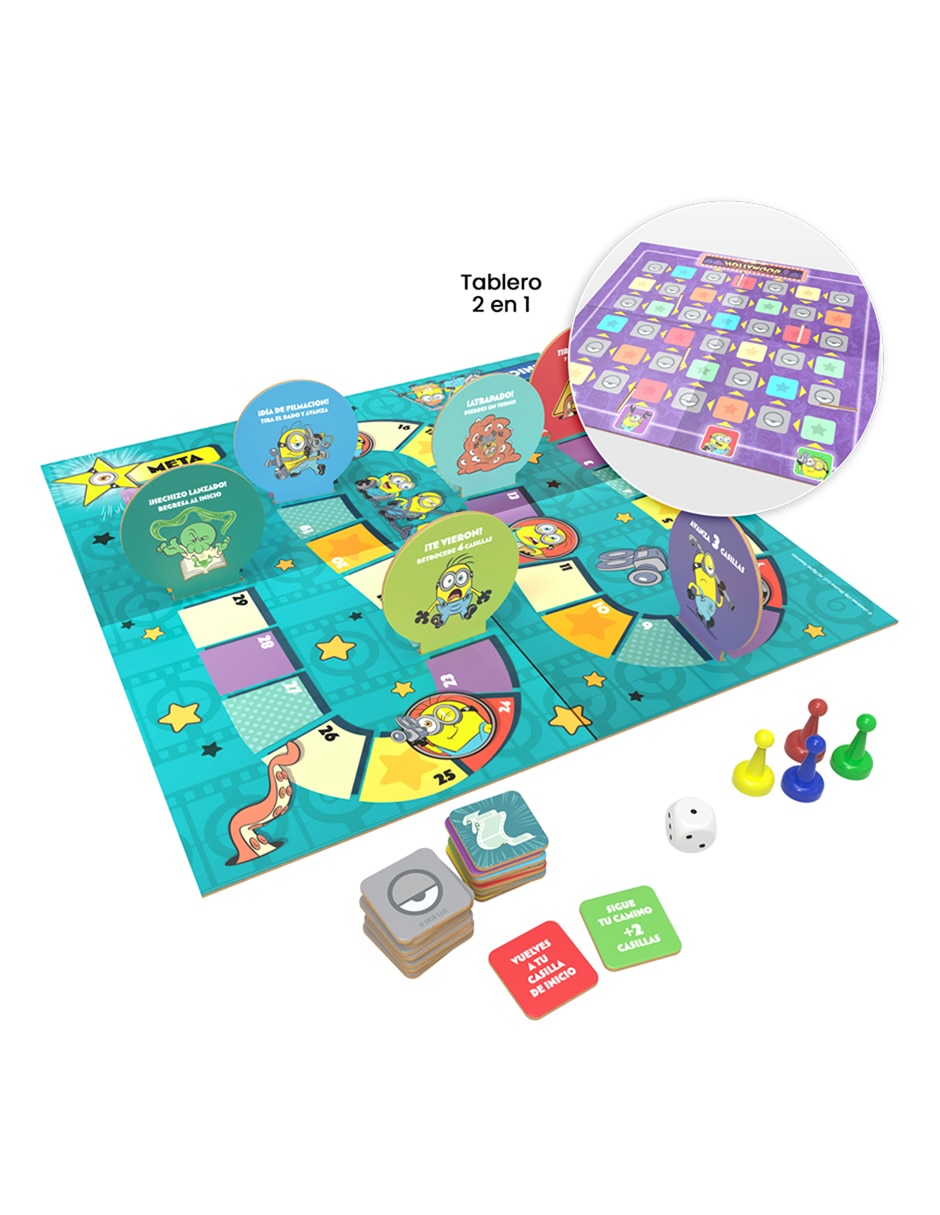 Set de juegos 2 en 1 Minions and Monsters Juegos de mesa 4