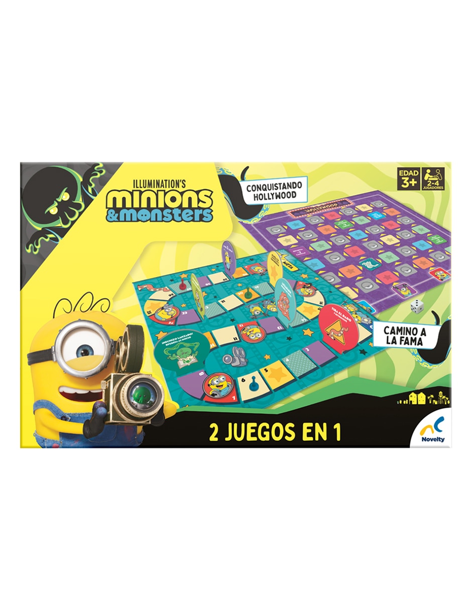 Set de juegos 2 en 1 Minions and Monsters Juegos de mesa 5