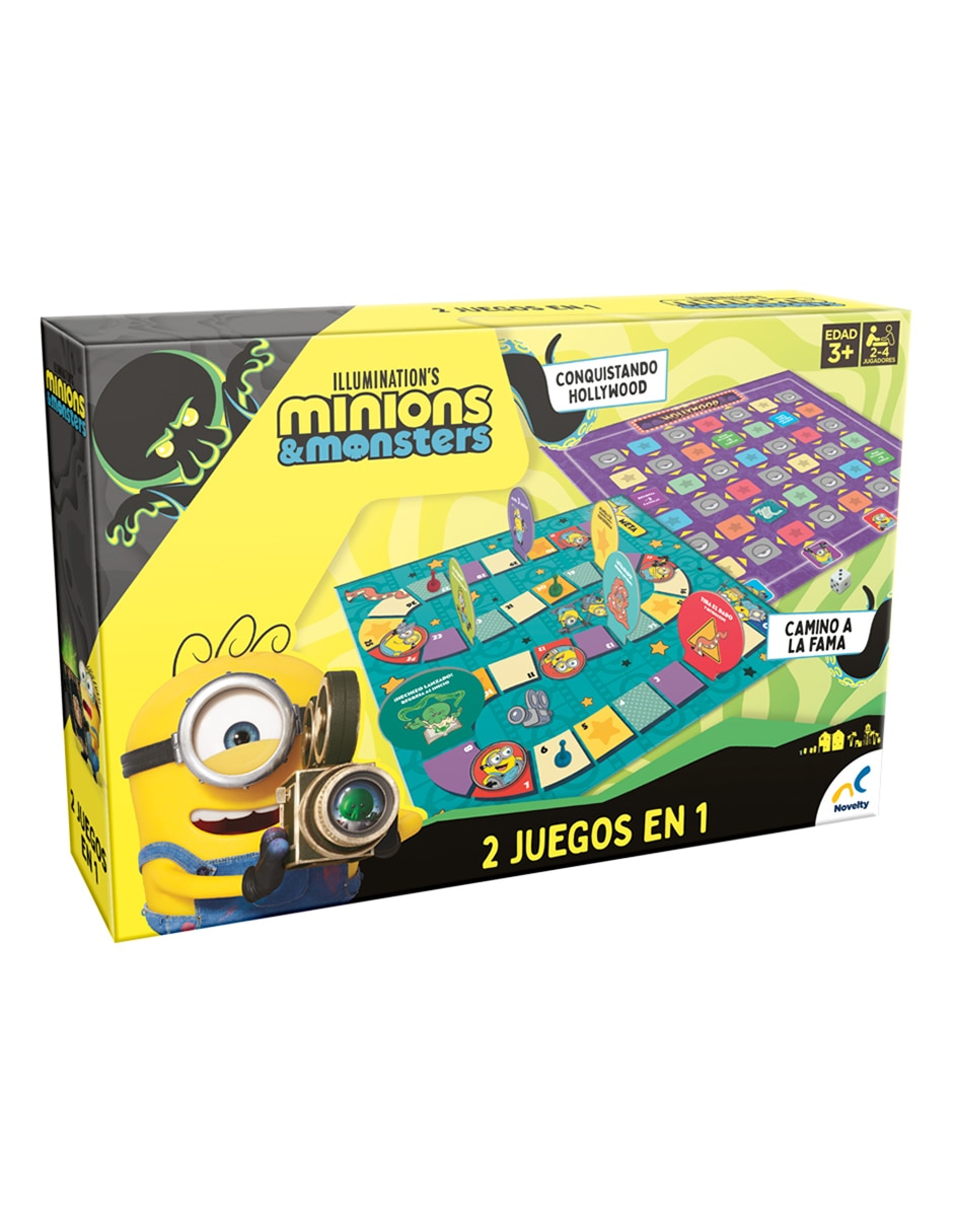 Set de juegos 2 en 1 Minions and Monsters Juegos de mesa 1