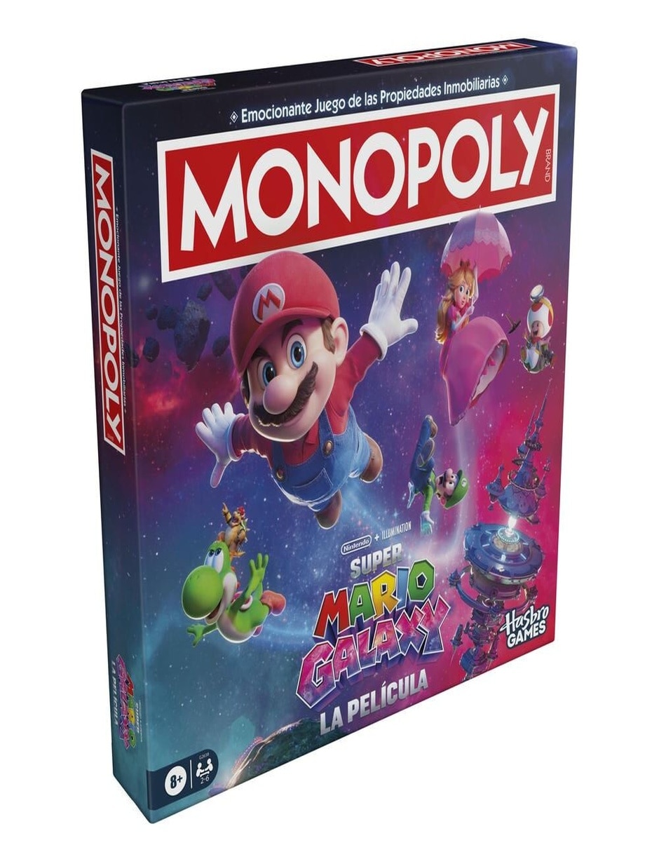 Super Mario Galaxy The Super Mario Galaxy Movie Monopoly 4