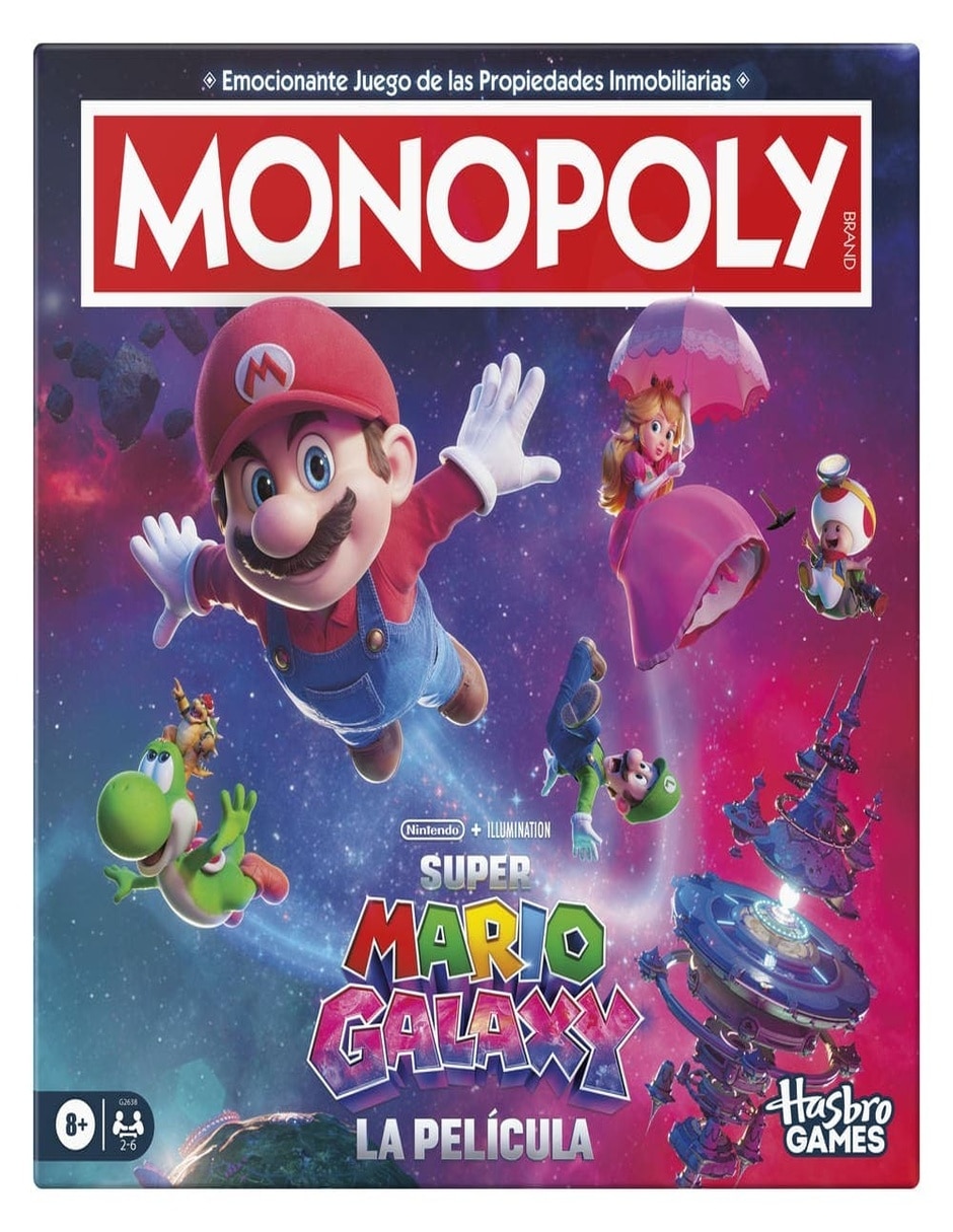Super Mario Galaxy The Super Mario Galaxy Movie Monopoly 7