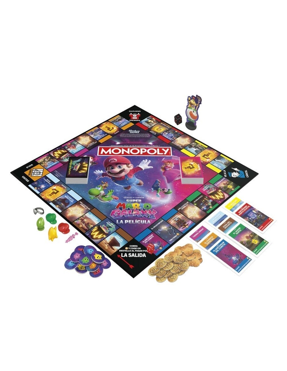 Super Mario Galaxy The Super Mario Galaxy Movie Monopoly 1