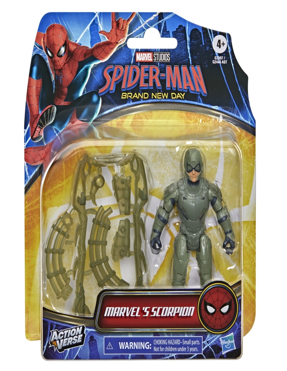 Figura de acción articulada : Spider-Man Scorpion Marvel 7