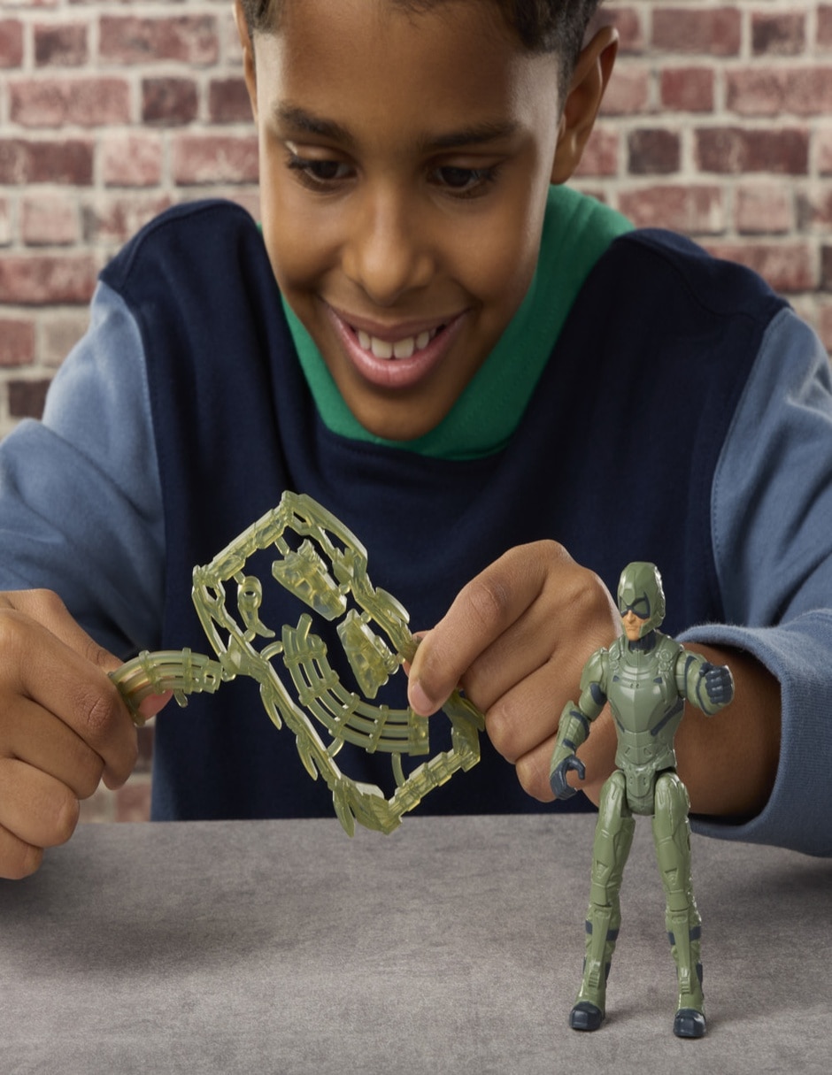 Figura de acción articulada : Spider-Man Scorpion Marvel 9