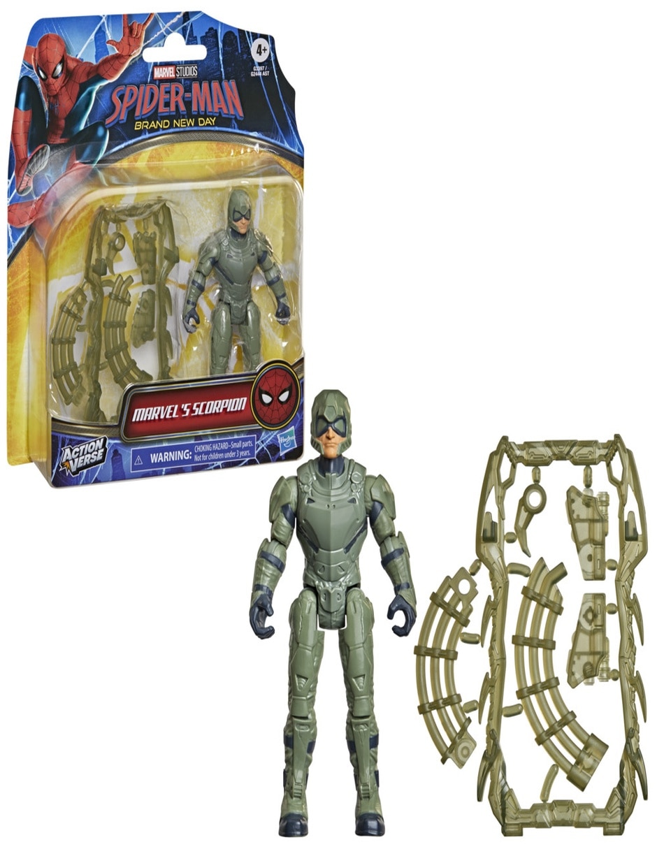 Figura de acción articulada : Spider-Man Scorpion Marvel 10
