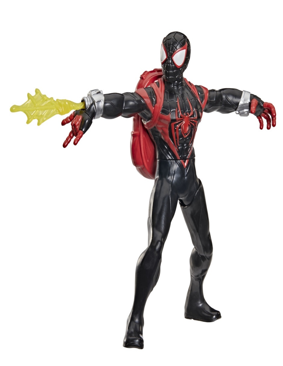 Figura de acción articulada : Spider-Man Miles Morales Marvel con sonido 1
