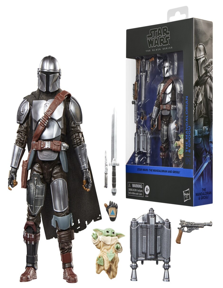 Figura de acción articulada : The Black Series The Mandalorian & Grogu Collectors Star Wars 12