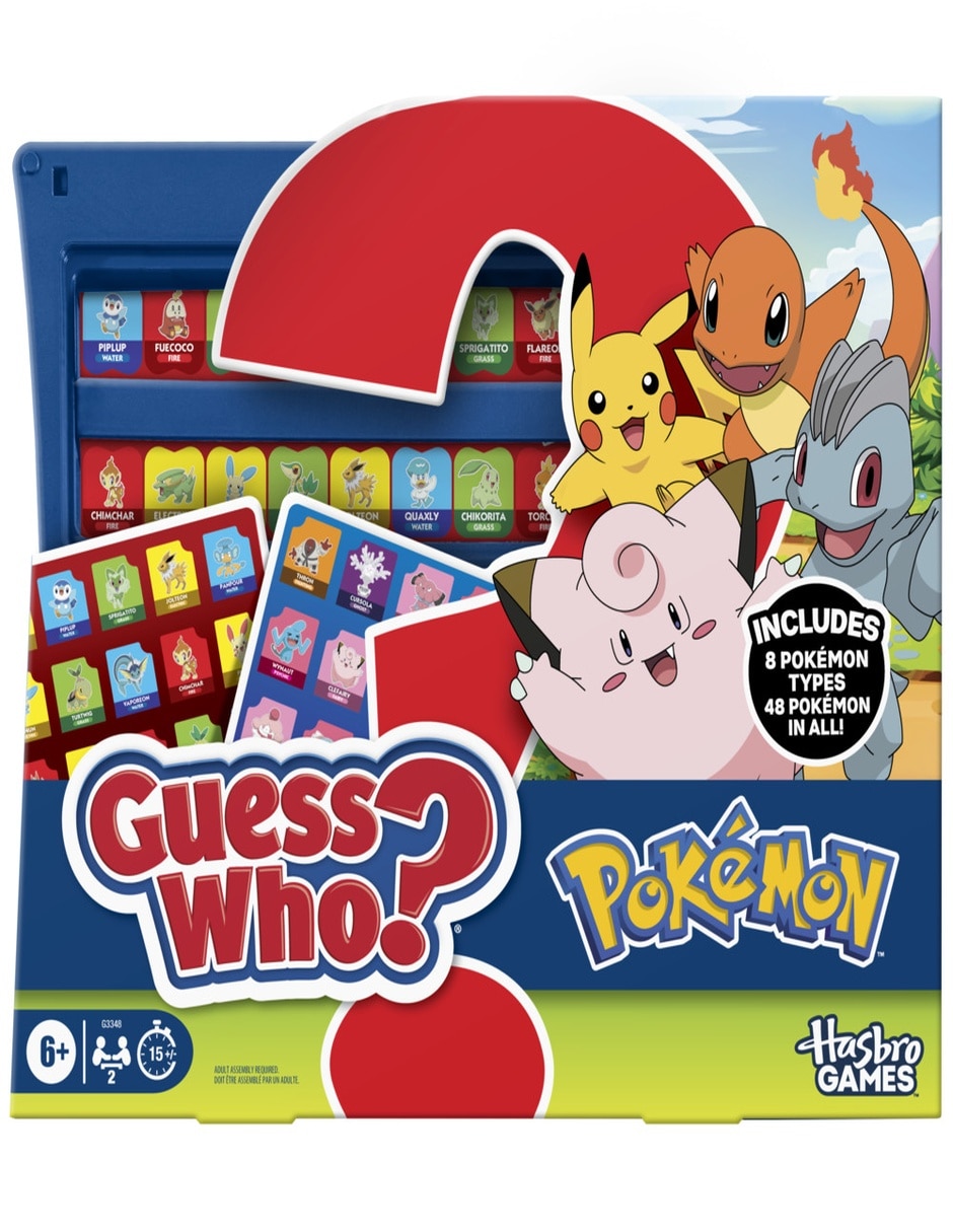 Adivina Quién? Edición Pokémon Pokémon 5
