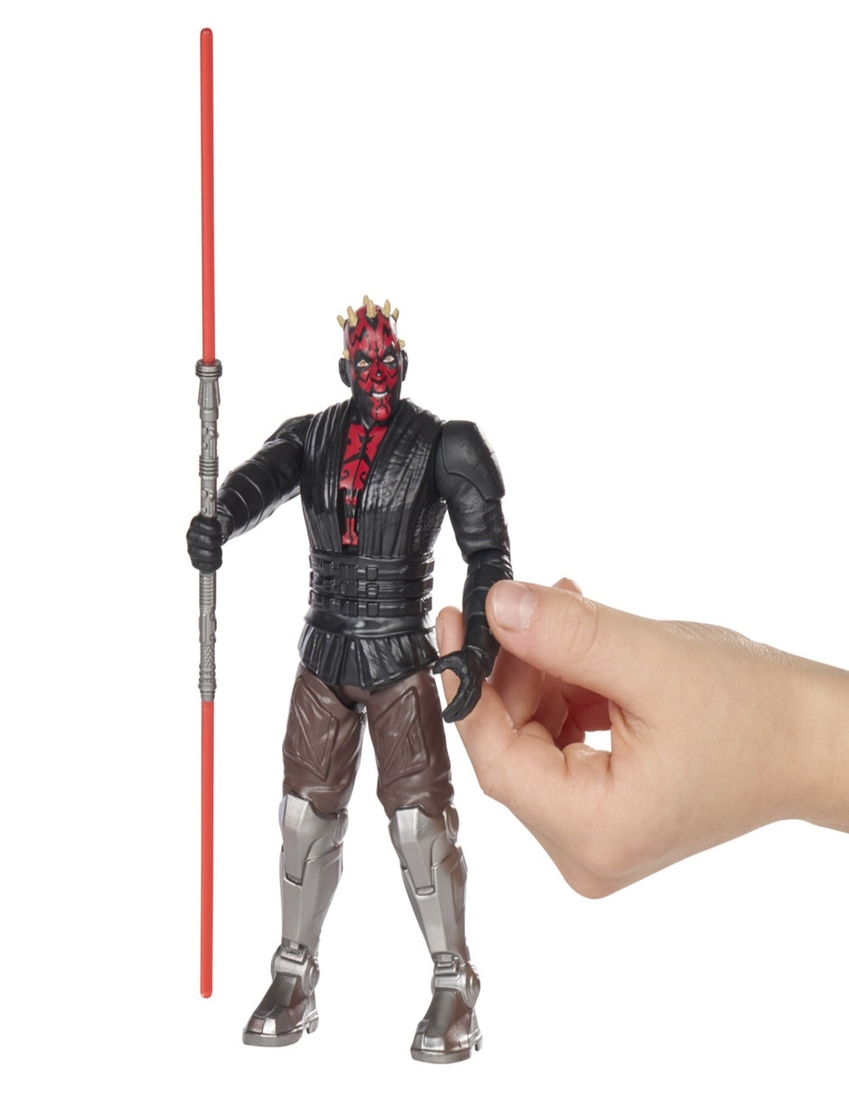 Figura de acción articulada Darth Maul Star Wars con sonido 4