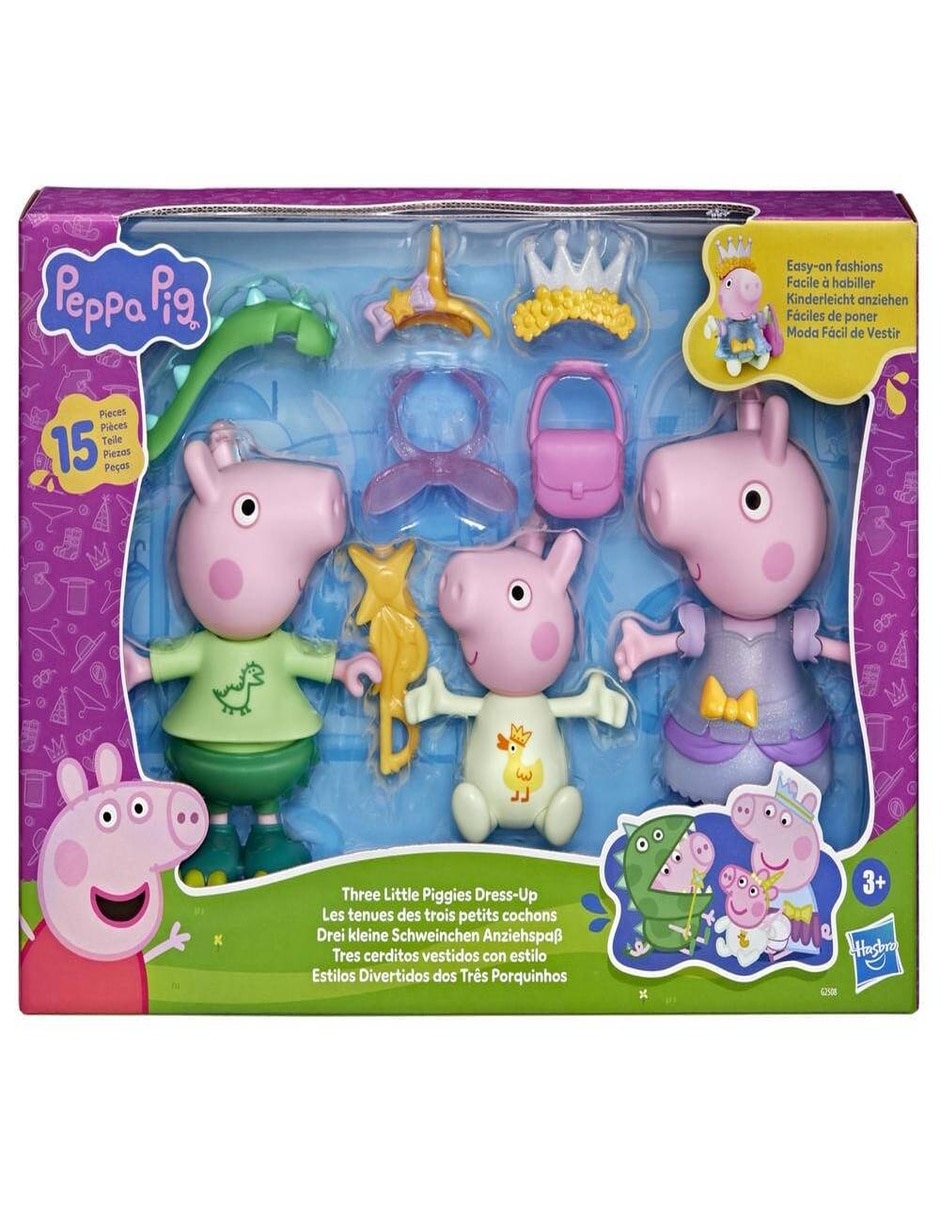 Set de muñeco personaje Pep pa Pig Estándar 12