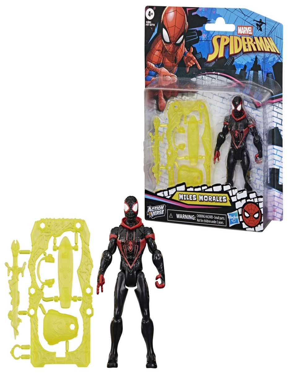 Figura de acción articulada : Spider-Man Miles Morales Marvel 13