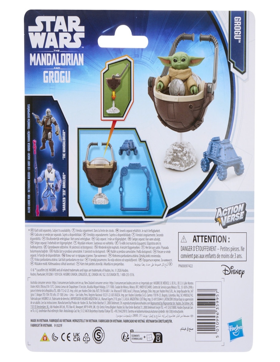 Figura de acción articulada The Mandalorian and Grogu Star Wars 5