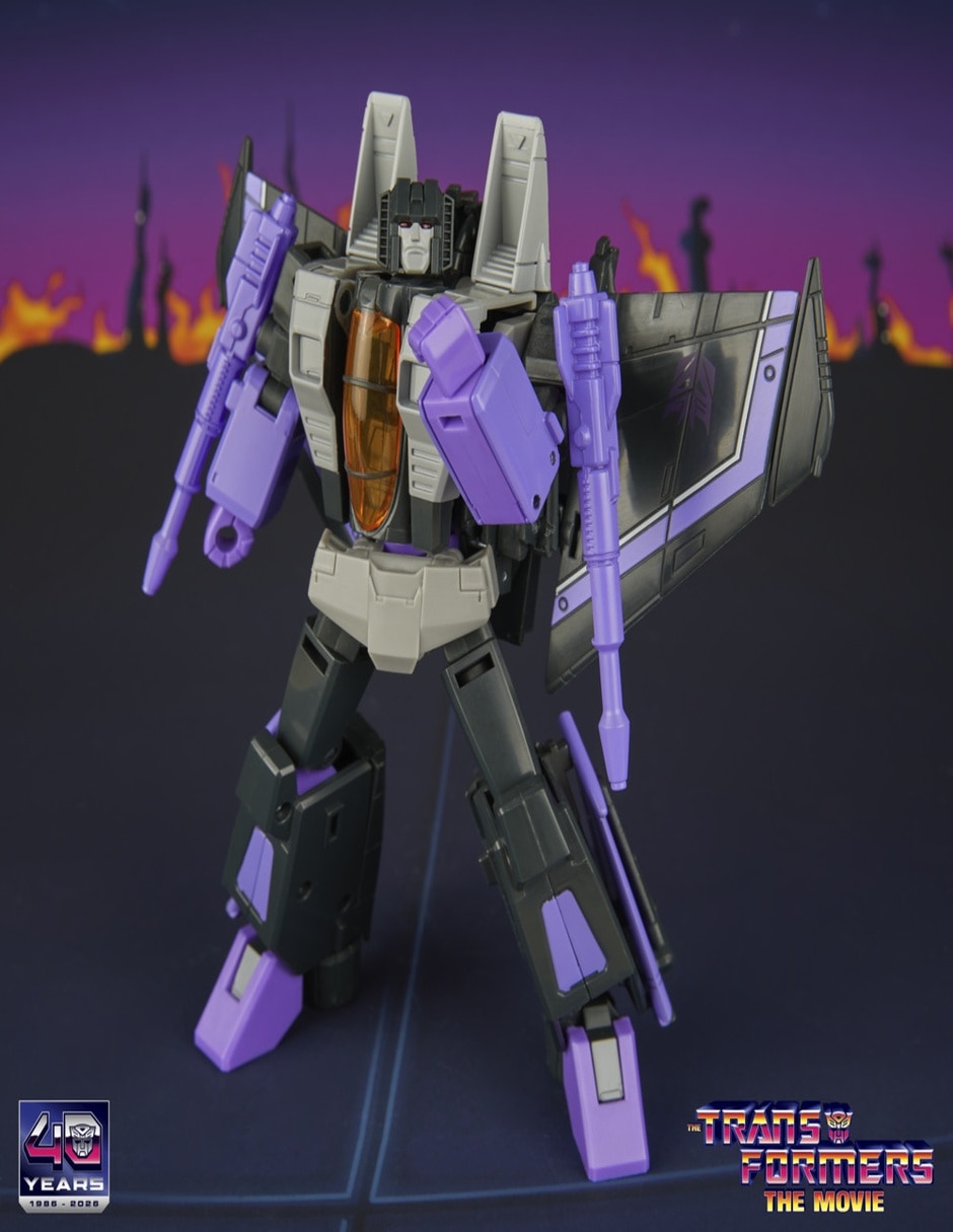 Figura de acción articulada The Movie Skywarp Especial Transformers 2 en 1 9