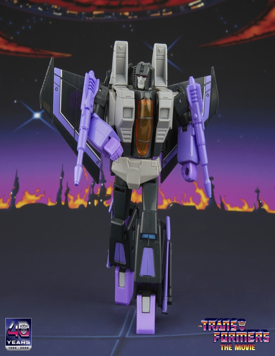 Figura de acción articulada The Movie Skywarp Especial Transformers 2 en 1 12