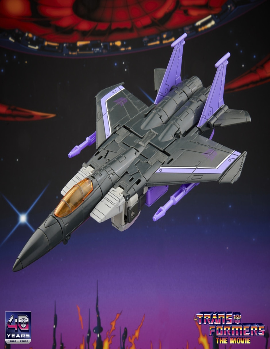 Figura de acción articulada The Movie Skywarp Especial Transformers 2 en 1 13