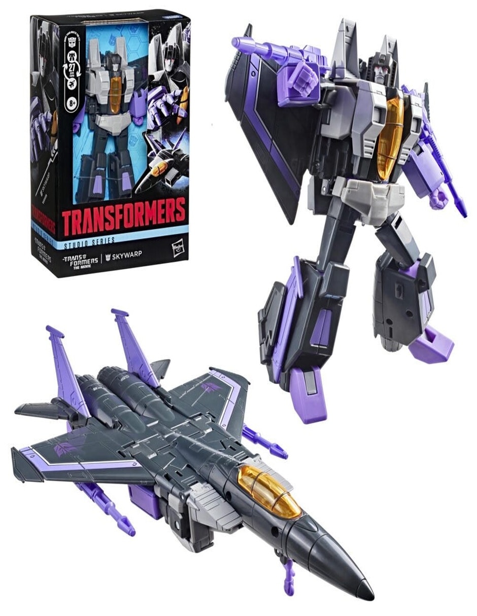 Figura de acción articulada The Movie Skywarp Especial Transformers 2 en 1 5