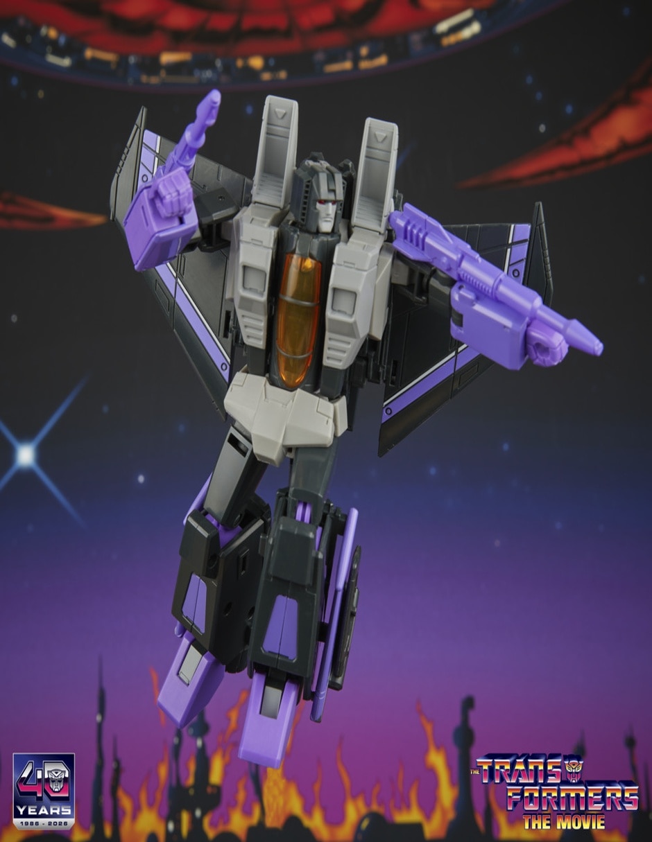 Figura de acción articulada The Movie Skywarp Especial Transformers 2 en 1 6