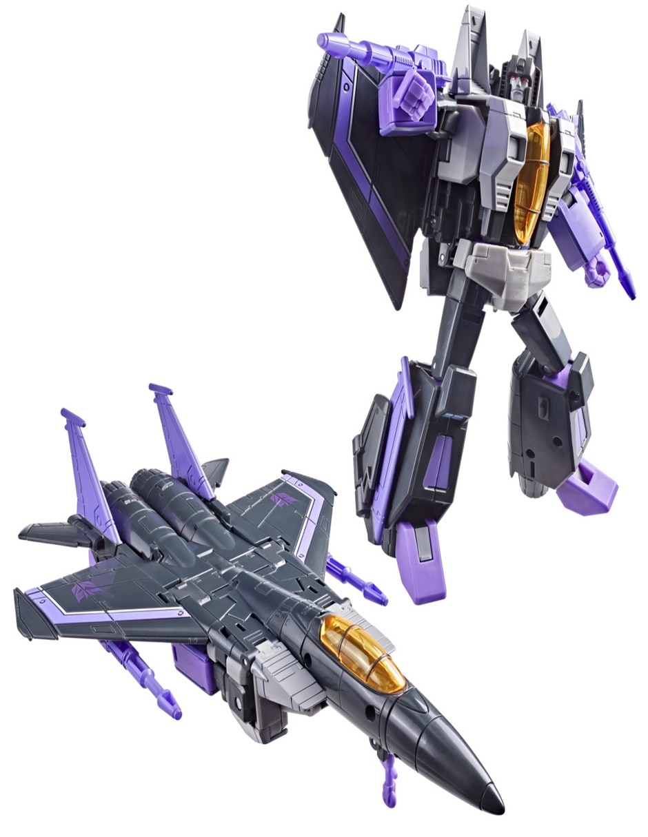 Figura de acción articulada The Movie Skywarp Especial Transformers 2 en 1 1