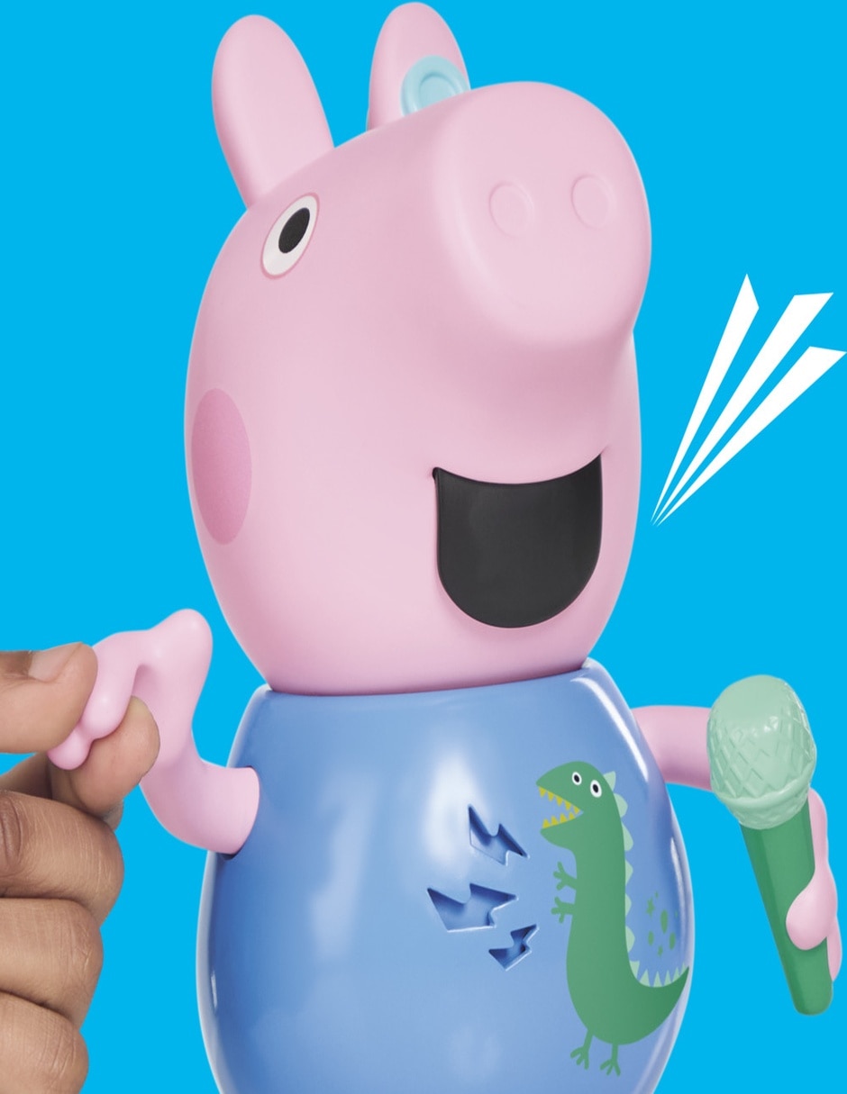 Muñeco personaje Peppa Pig con sonido 12