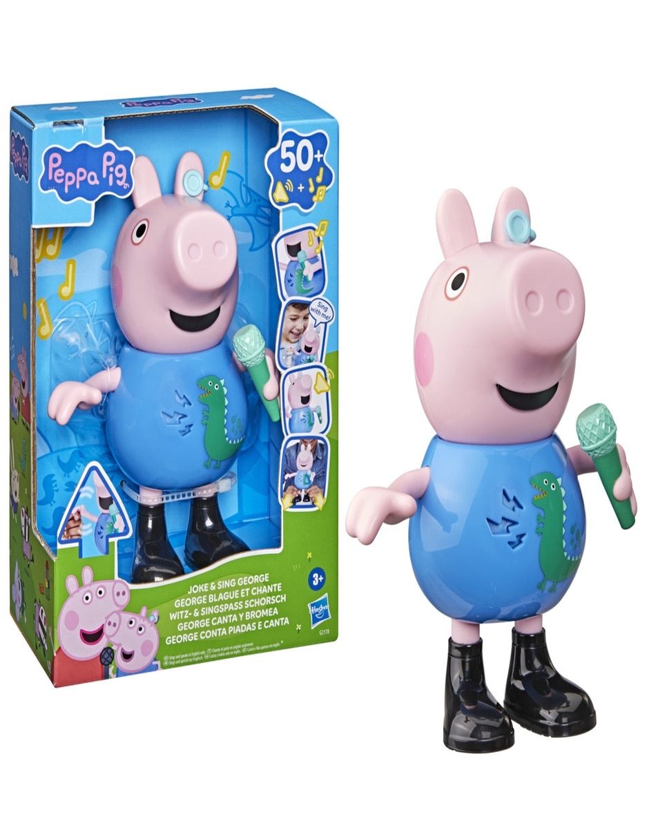 Muñeco personaje Peppa Pig con sonido 13