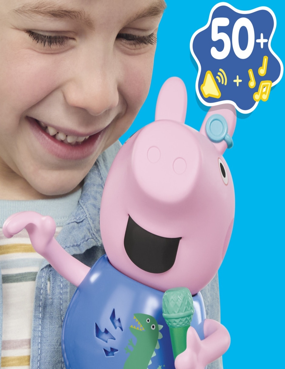 Muñeco personaje Peppa Pig con sonido 16