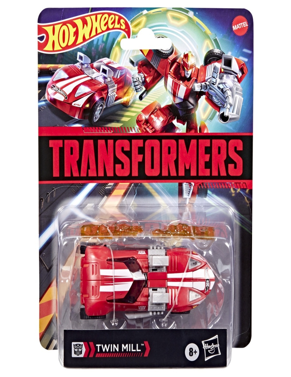 Figura de acción articulada Hot Wheels Especial Transformers 2 en 1 10