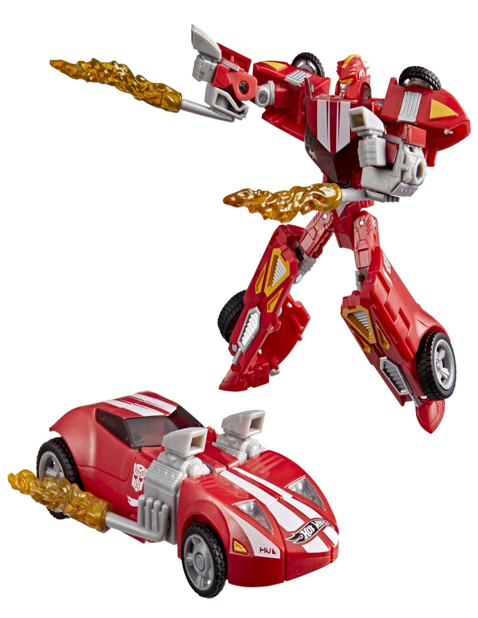 Figura de acción articulada Hot Wheels Especial Transformers 2 en 1 1