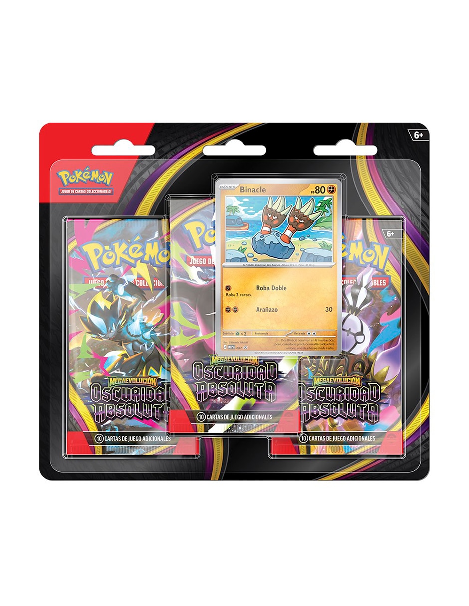 3-pack Blister Tcg Pitch Black Pokémon