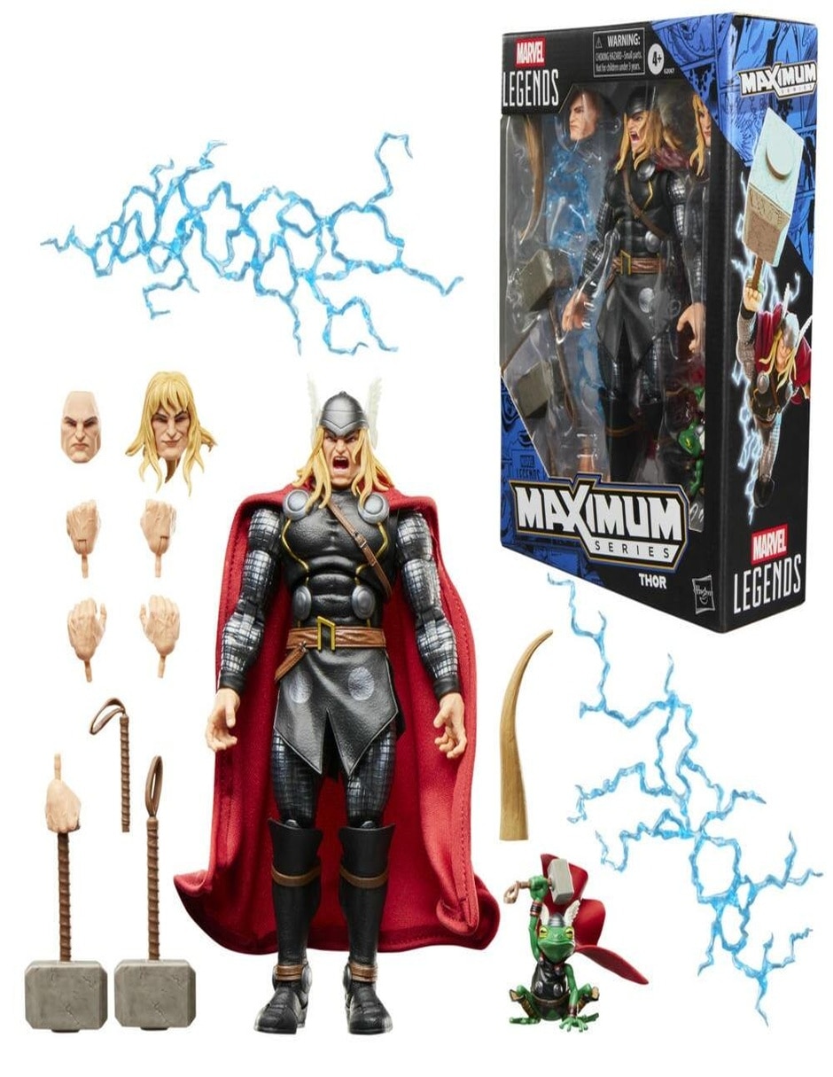 Figura de acción articulada Legends Series Thor estándar Marvel 16