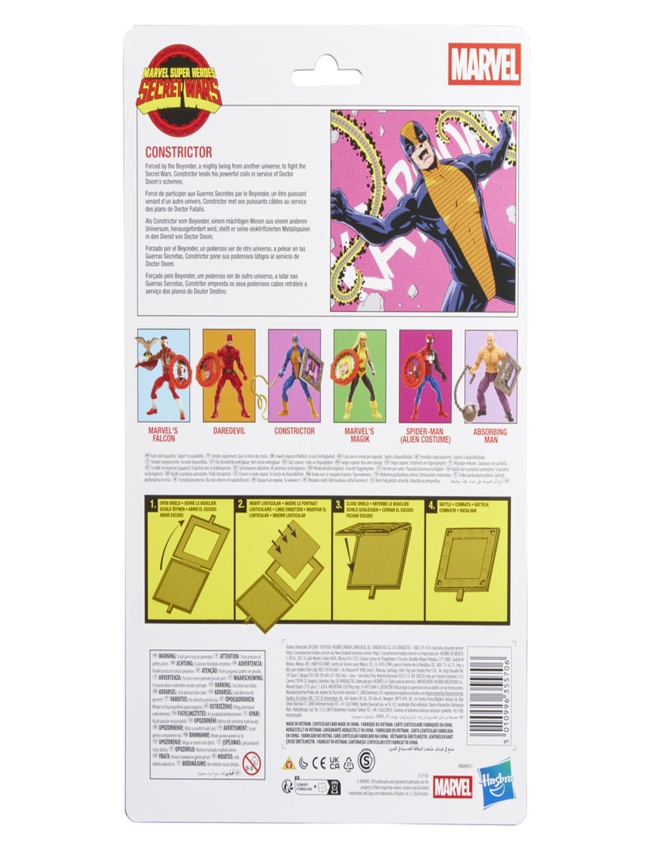 Figura de acción articulada Legends estándar Marvel 3